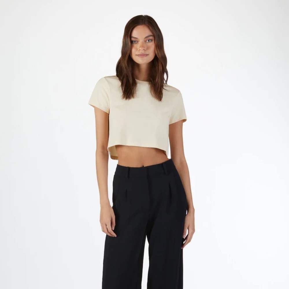 Cuts Almost Friday Tee Cropped